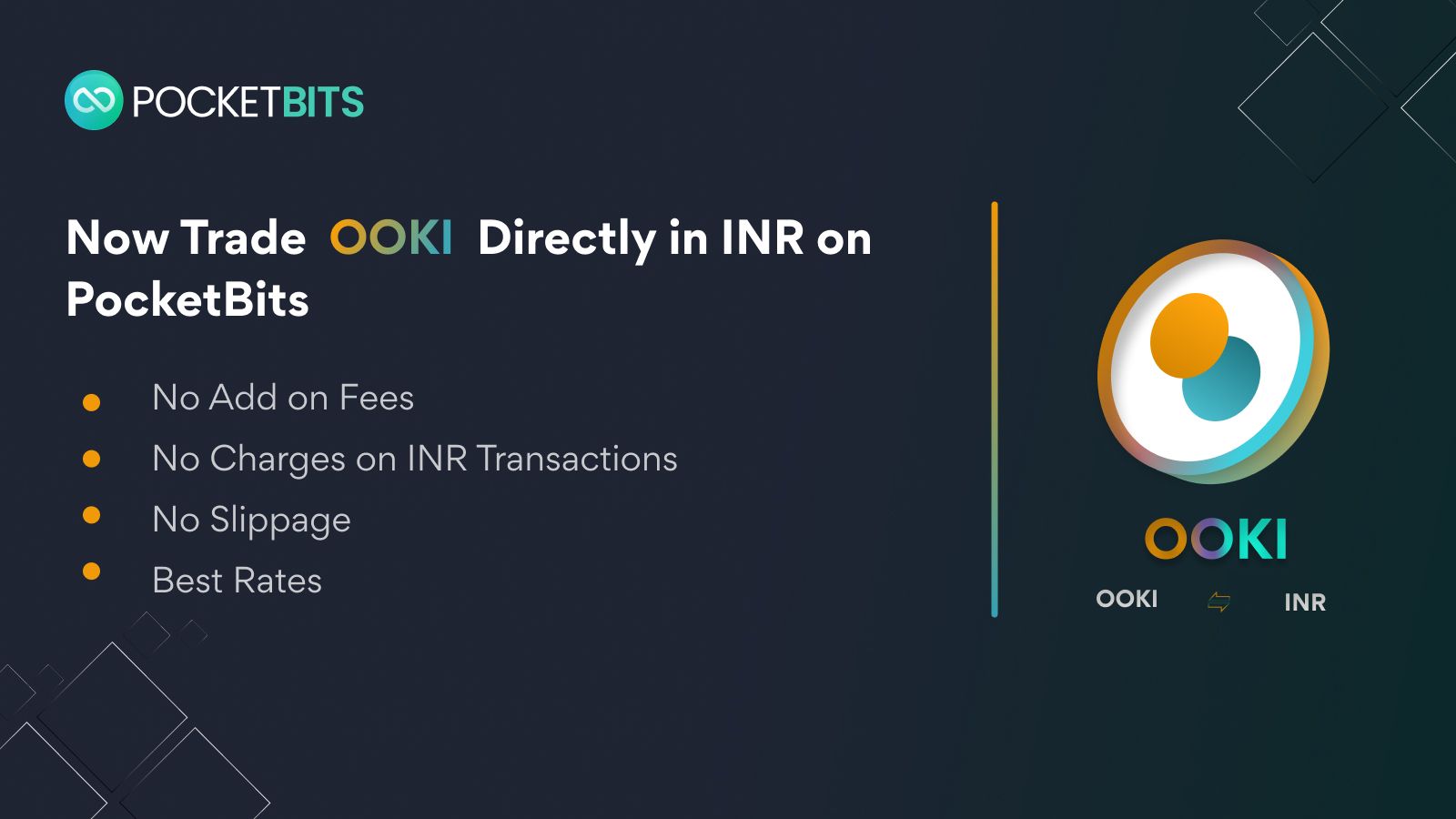 BUY Ooki Protocol (OOKI) in INR on PocketBits!