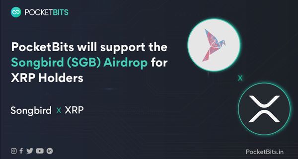 PocketBits will support the Songbird (SGB) Airdrop for XRP Holders