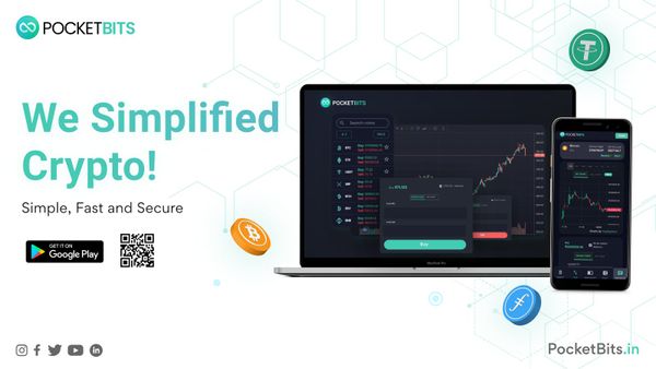 We Simplified Crypto - PocketBits is proud to be India's easiest Crypto Exchange