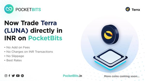 BUY Terra (LUNA) in INR on PocketBits!