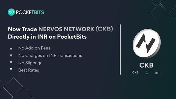 BUY Nervos Network (CKB) in INR on PocketBits!
