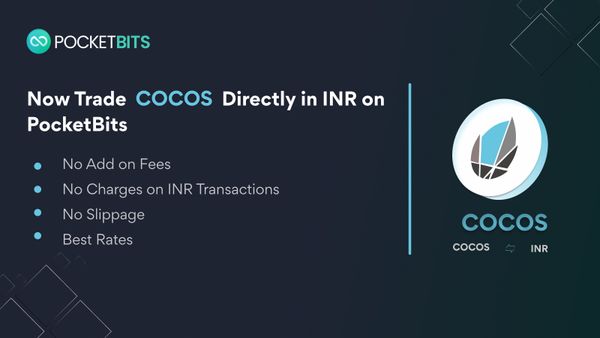 BUY Cocos-BCX (COCOS) in INR on PocketBits!