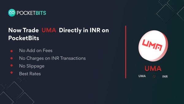 BUY UMA (UMA) in INR on PocketBits!